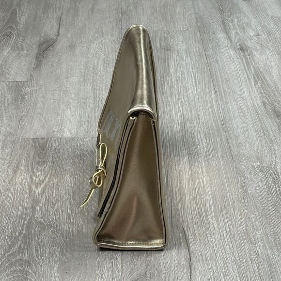 Victoria's‎ Secret Gold "Angel" Make Up Cosmetic Bag Bling 7.5"x7.5" - Picture 5 of 6